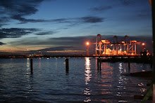 Sunset at Port Klang